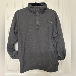 Champion Charcoal Snap-Button pullover